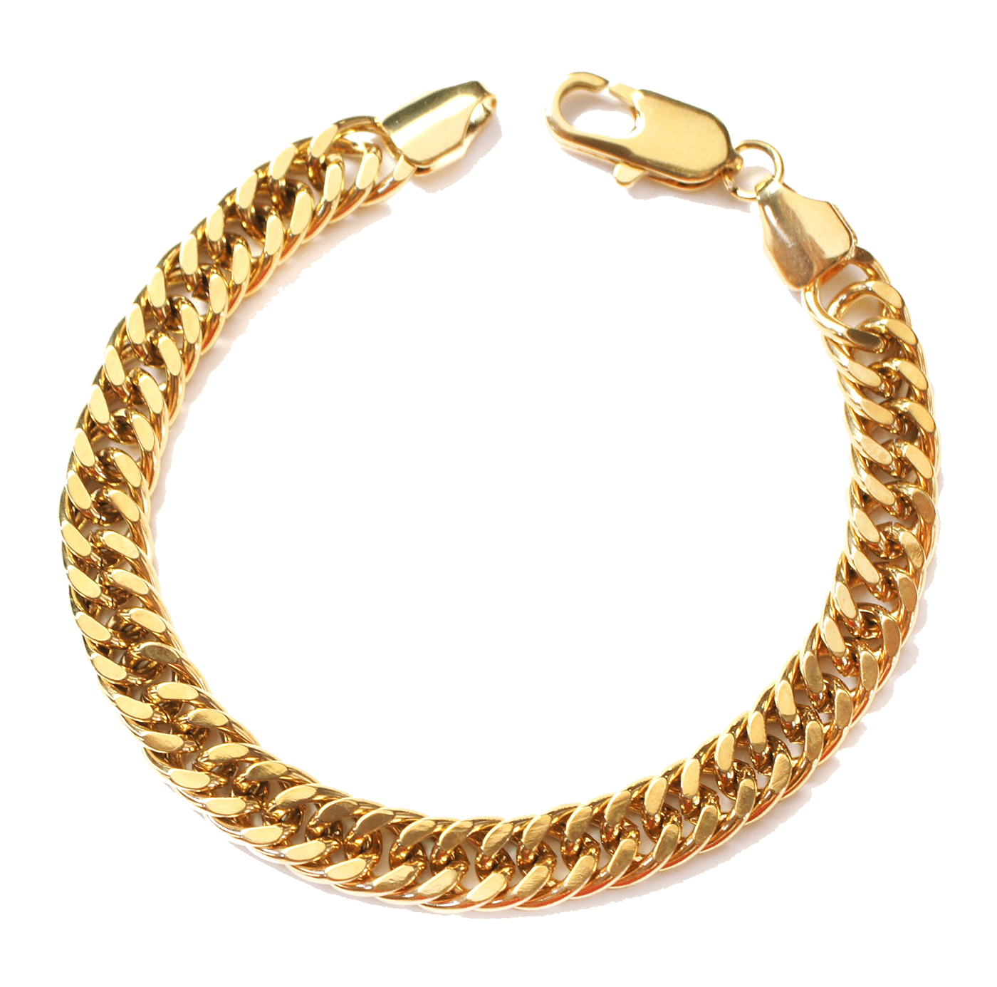 Pulsera de oro hecha a mano